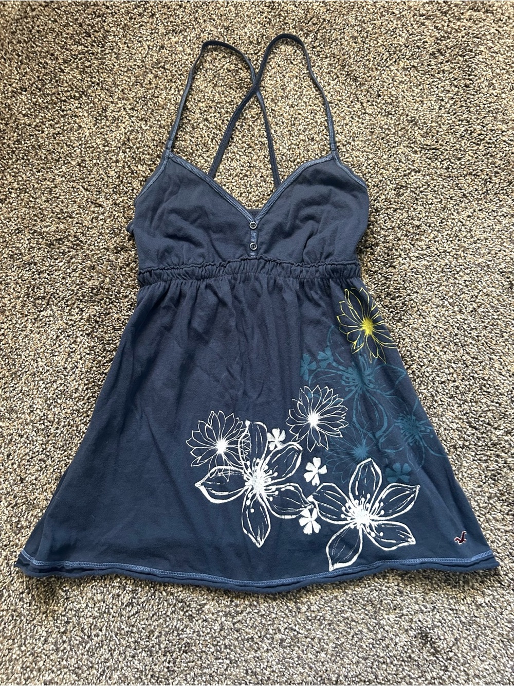 Y2k Hollister Babydoll Top